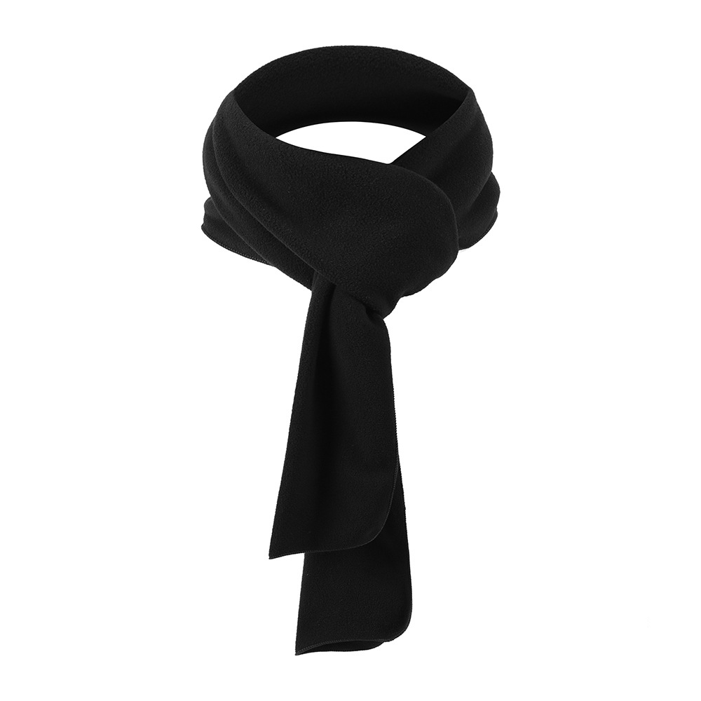 Neck Gaiter Fleece - 秋冬スカーフ男性女性屋外ポーラーフリースカップル多機能ロングスカーフ暖かいネックウォーマーサイクリングフェイスタオル