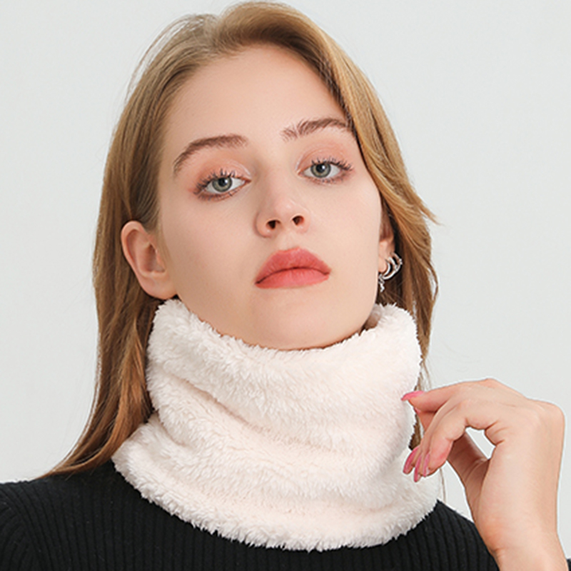 Wool Scarf Men - カシミヤ暖かいカラーリング冬のスカーフ固体ぬいぐるみ厚いアウトドアスポーツ男性女性子供ネッカチーフフルフェイスマスクマフラー
