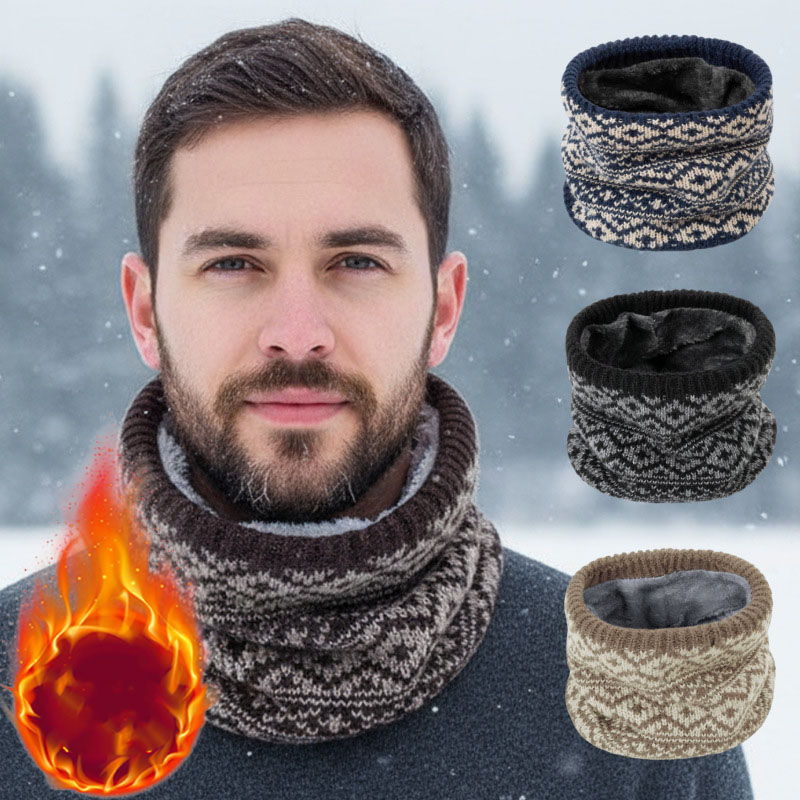 1-6個入り 冬用ニットネックゲイター フリース裏地付き 保 - Neck Gaiter Fleece のレビューと価格