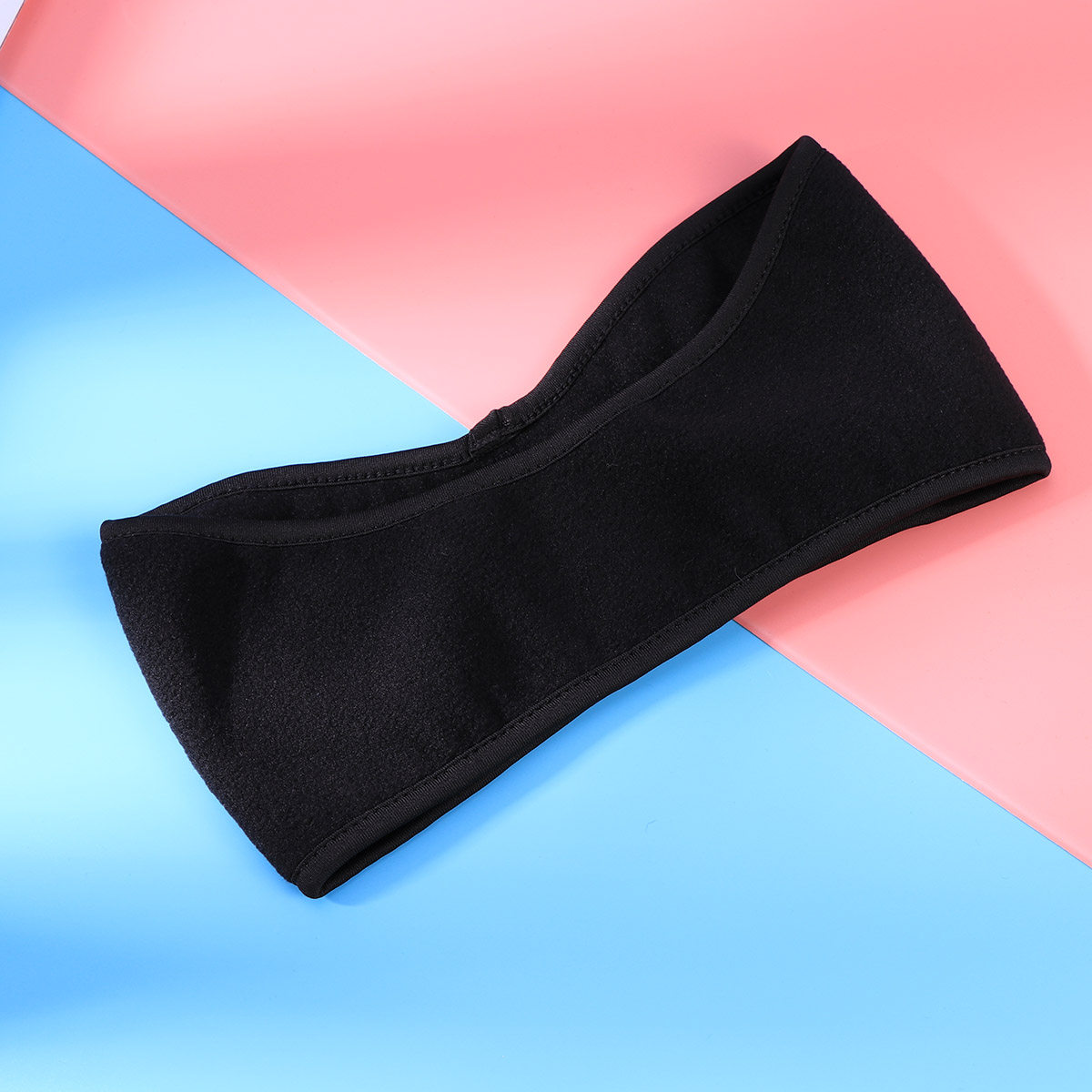 ユニセックス ブラック イヤーウォーマー 冬用ヘッドバンド  - Fleece Ear Warmer Band のレビューと価格