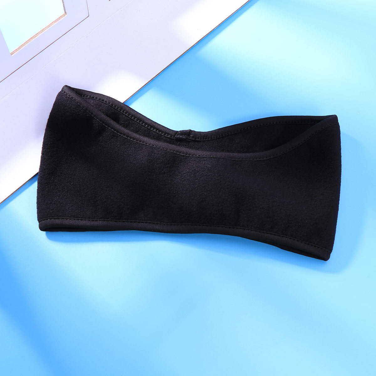 ユニセックス ブラック イヤーウォーマー 冬用ヘッドバンド  - Fleece Ear Warmer Band のレビューと価格