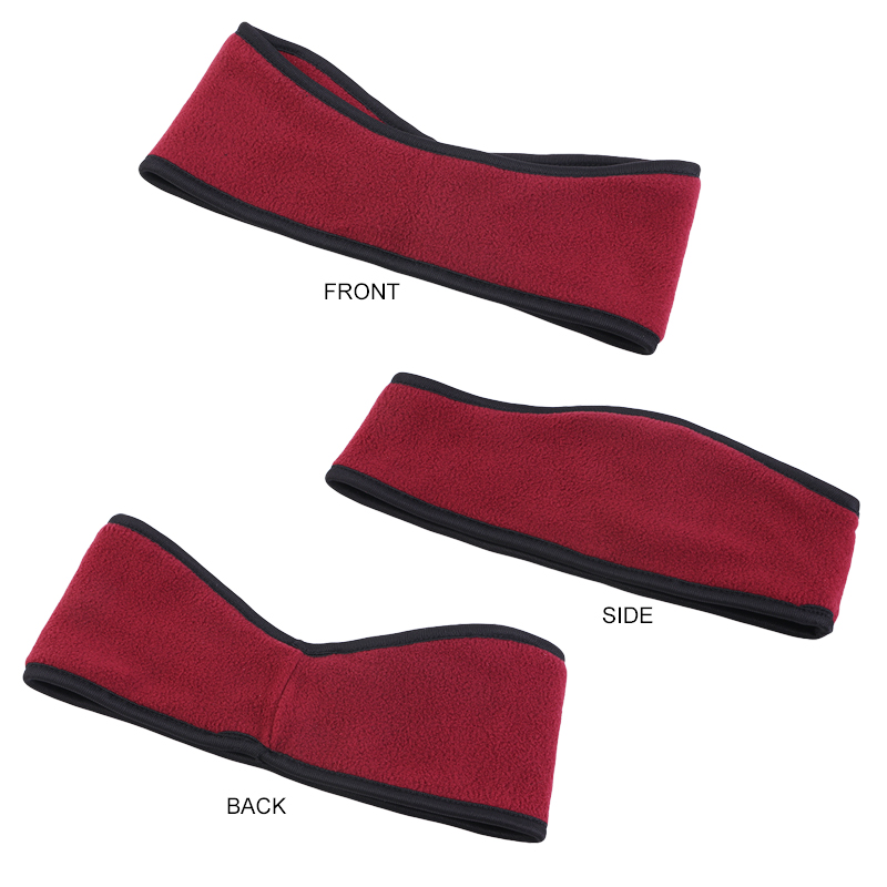 新しい冬フリースイヤーマフウォーマーヘッドバンド屋外スキース - Fleece Ear Warmer Band のレビューと価格