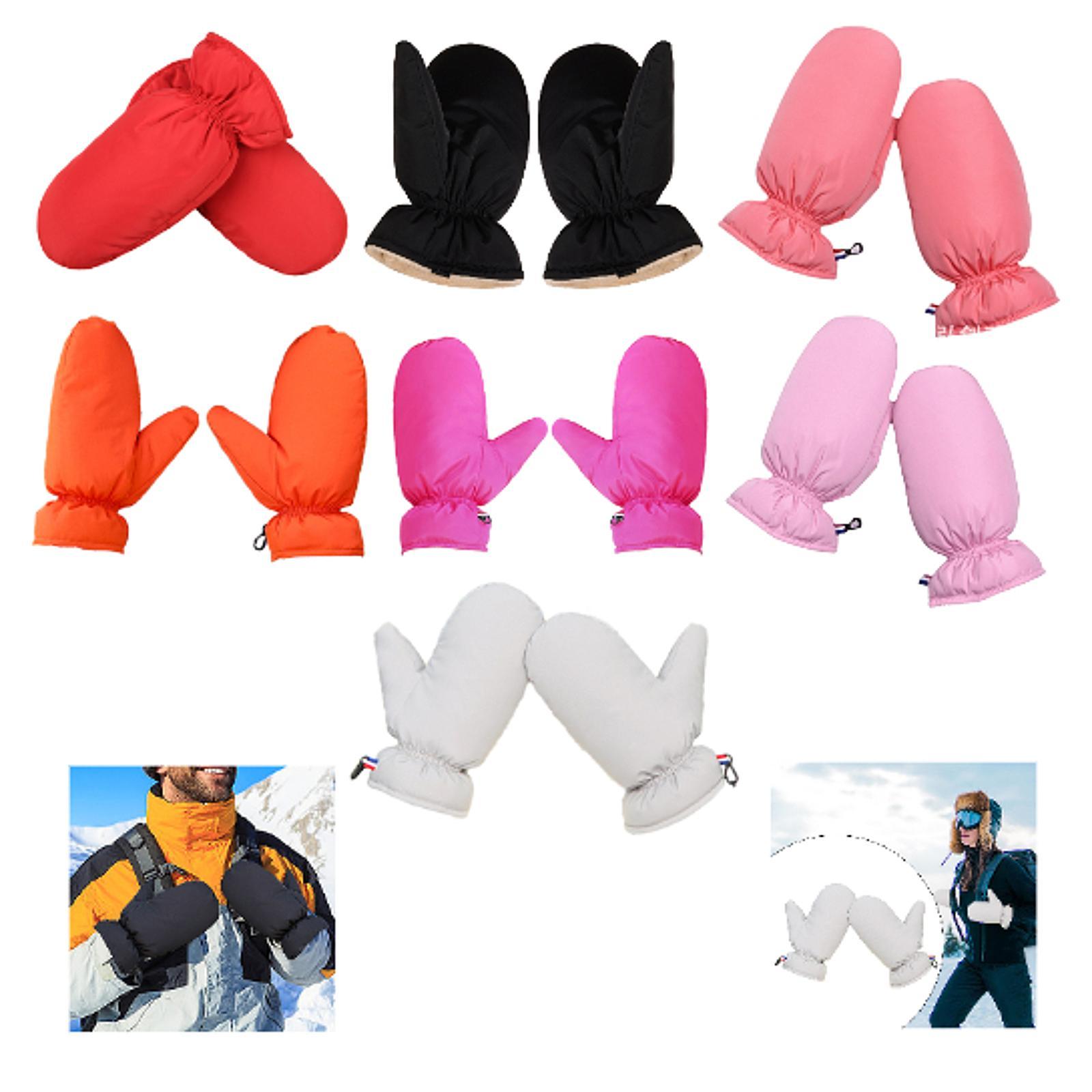 ダウンミトン 冬用スノーミトン 軽量 暖かい 断熱性 スキー - Snow Glove Insulated のレビューと価格