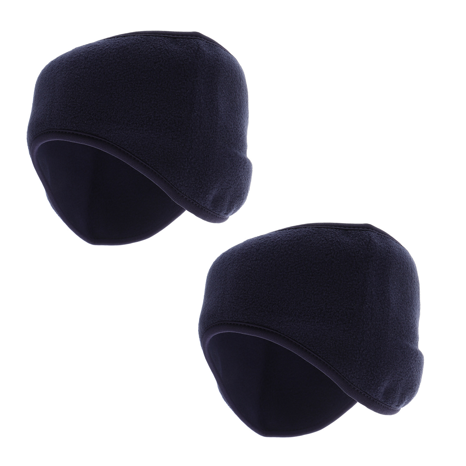 防風保温ヘッドバンド2個セット ポーラーフリース製 伸縮性の - Fleece Ear Warmer Band のレビューと価格