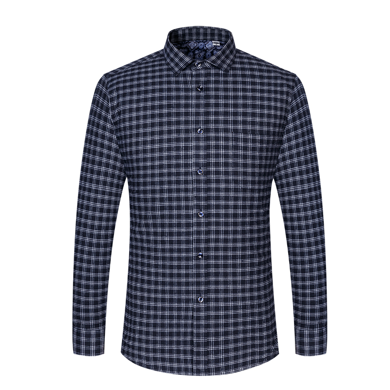 メンズ冬用フランネルシャツ、中年のお父さん向けのゆったりとし - Flannel Shirt Lined のレビューと価格